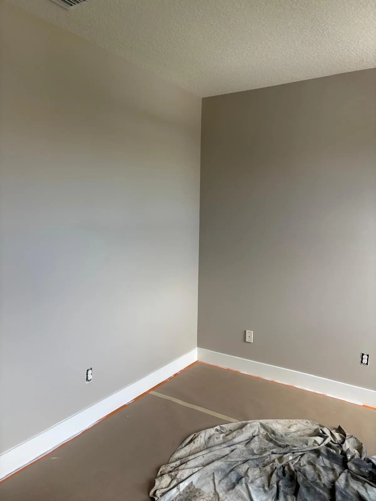 Interior Painting Greige Room Lake Worth by JC General Painting in South Florida