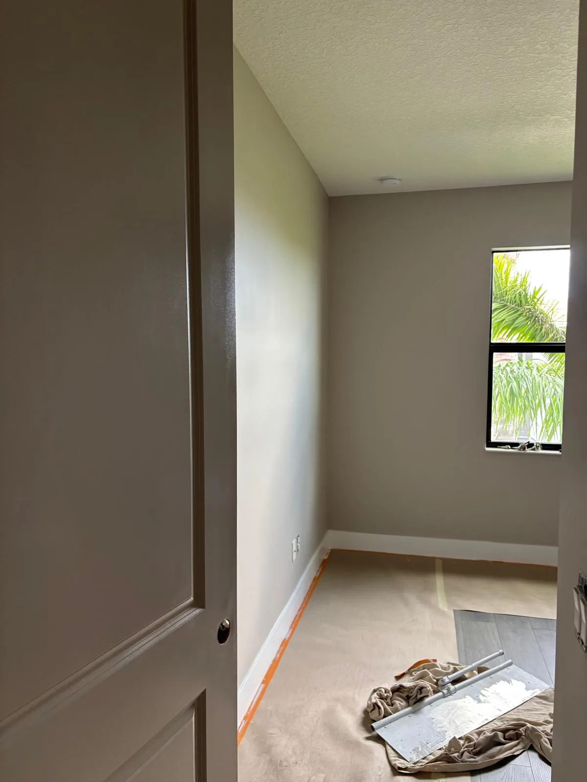 Interior Painting Greige Bedroom Parkland by JC General Painting in South Florida